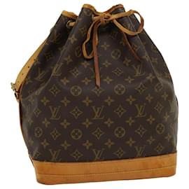 Louis Vuitton-Bolsa de ombro LOUIS VUITTON Monograma Noe M42224 LV Auth tp392-Monograma