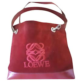 Loewe-Handbags-Dark red