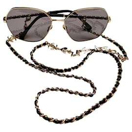 Chanel-cadena de gafas de joyería 2022-Gold hardware