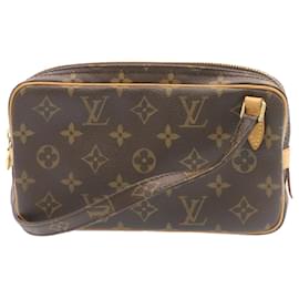 Louis Vuitton-LOUIS VUITTON Monogram Marly Bandouliere Borsa a tracolla M51828 LV Auth em410B-Monogramma