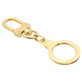 LOUIS VUITTON Anneau Clés Porte-clés Doré M62694 LV Auth am436b Autre