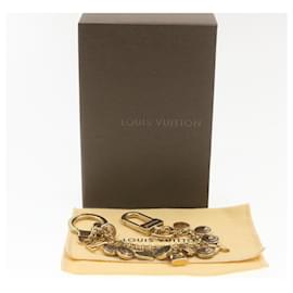 Louis Vuitton-LOUIS VUITTON Porte Cles Chainne Pastille Taschenanhänger Gold M65386 LV Auth am289b-Golden