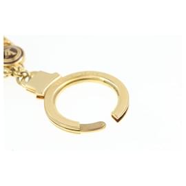 Louis Vuitton-Bolsa LOUIS VUITTON Porte Cles Chainne Pastille Charm Gold M65386 LV Auth am289b-Dourado
