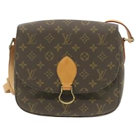 Louis Vuitton-LOUIS VUITTON Monogramm Saint Cloud GM Umhängetasche M.51242 LV Auth am313b-Monogramm