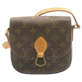 Louis Vuitton-LOUIS VUITTON Monogram Saint Cloud PM Sac à bandoulière M51244 LV Auth am343BA-Monogramme