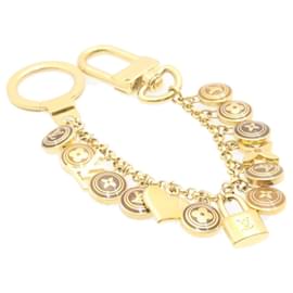 Louis Vuitton-LOUIS VUITTON Porte Cles Chainne Pastille Bag Charm Gold M65386 LV Auth am1035g-Golden