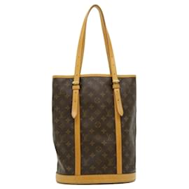 Louis Vuitton-LOUIS VUITTON Monogram Bucket GM Shoulder Bag M42236 LV Auth jk2407-Monogram