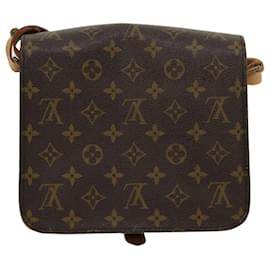 Louis Vuitton-LOUIS VUITTON Monogram Cartouchiere MM Shoulder Bag M51253 LV Auth tp419-Monogram