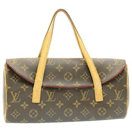 Louis Vuitton-Bolsa de mão M LOUIS VUITTON Monogram Sonatine M51902 LV Auth am1394g-Monograma