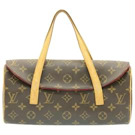 Louis Vuitton-Bolsa de mão M LOUIS VUITTON Monogram Sonatine M51902 LV Auth am1394g-Monograma