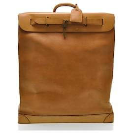 Louis Vuitton-LOUIS VUITTON Epi Steamer Bag Handtasche Beige LV Auth am2948S-Beige