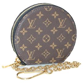 Louis Vuitton-LOUIS VUITTON Monogram Micro Boite Chapo Coin Purse M63597 LV Auth am3019S-Monogram