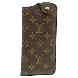 Louis Vuitton-LOUIS VUITTON Monogram Etui A Lunettes MM Glasses Case M66544 LV Auth am101b-Monogram