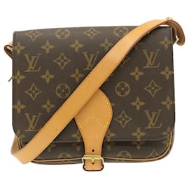 Louis Vuitton-LOUIS VUITTON Monogram Cartouchiere MM Shoulder Bag M51253 LV Auth am127b-Other