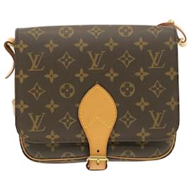 Louis Vuitton-Bolsa de ombro M LOUIS VUITTON Monogram Cartouchiere MM51253 LV Auth am127b-Outro