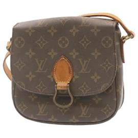 Louis Vuitton-LOUIS VUITTON Monogram Saint Cloud MM Shoulder Bag M51243 LV Auth am1071g-Monogram