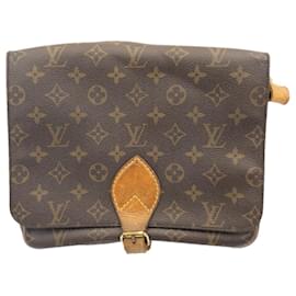 Louis Vuitton-LOUIS VUITTON Monogram Cartouchiere GM Shoulder Bag M51252 LV Auth am1101g-Monogram