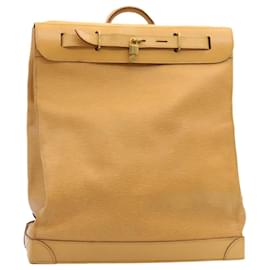 Louis Vuitton-LOUIS VUITTON Epi Steamer Bag Boston Bag Beige LV Auth am1805G-Beige