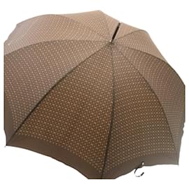 Louis Vuitton-LOUIS VUITTON Monogram Umbrella Brown LV Auth am1872g-Brown