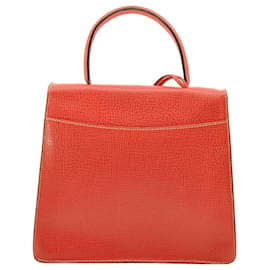 Loewe-LOEWE Hand Bag Leather 2Way Red Auth am2234S-Red