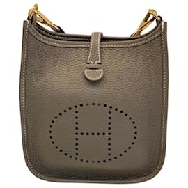 Hermès-Handbags-Light brown