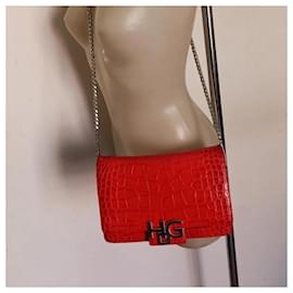 Givenchy-Givenchy red shoulder bag-Red