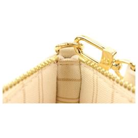 Louis Vuitton-Cream Monogram Leather Empreinte Easy Pouch on Strap Crossbody 9LV415l-Other