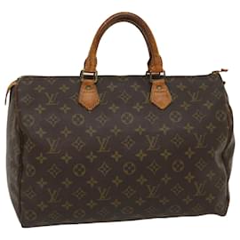 Louis Vuitton-Louis Vuitton Monogram Speedy 35 Hand Bag M41524 LV Auth am2455g-Other