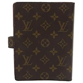 Louis Vuitton-LOUIS VUITTON Monogram Agenda MM Day Planner Cover R20105 LV Auth am2509g-Other