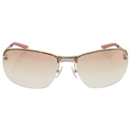 Christian Dior-Christian Dior Sunglasses Silver Pink Auth am2513g-Silvery,Pink