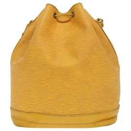 Louis Vuitton-LOUIS VUITTON Epi Noe Bolsa de Ombro Amarelo M44009 LV Auth am2517g-Amarelo