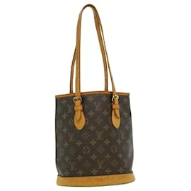 Louis Vuitton-LOUIS VUITTON Monogram Bucket PM Shoulder Bag M42238 LV Auth pt4319-Other