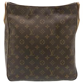 Louis Vuitton-LOUIS VUITTON Monogram Looping GM Shoulder Bag M51145 LV Auth gt2120-Other