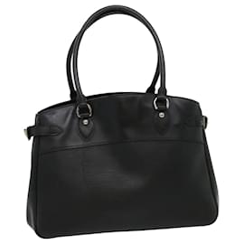 Louis Vuitton-LOUIS VUITTON Epi Passy GM Hand Bag Black M59252 LV Auth 31189-Black