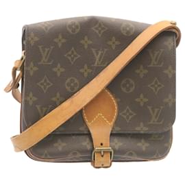 Louis Vuitton-LOUIS VUITTON Monogram Cartouchiere MM Shoulder Bag M51253 LV Auth am2015g-Other