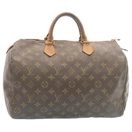 Louis Vuitton-Louis Vuitton Monogram Speedy 35 Hand Bag M41524 LV Auth am2030g-Other