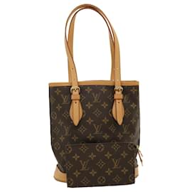 Louis Vuitton-LOUIS VUITTON Monogram Bucket PM Shoulder Bag M42238 LV Auth am2426g-Other