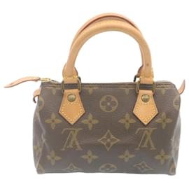 Louis Vuitton-LOUIS VUITTON Monogram Mini Speedy Hand Bag M41534 LV Auth am2184g-Other