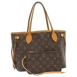 Louis Vuitton-LOUIS VUITTON Monogram Neverfull PM Tote Bag M40155 LV Auth am2228g-Other