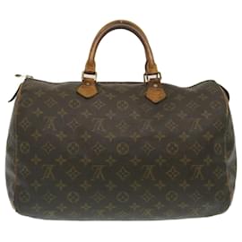 Louis Vuitton-Louis Vuitton Monogram Speedy 35 Hand Bag M41524 LV Auth am2234g-Other
