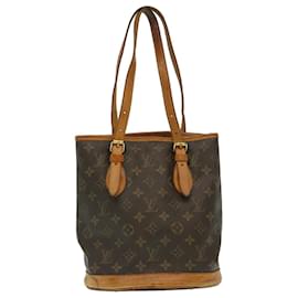 Louis Vuitton-LOUIS VUITTON Monogram Bucket PM Shoulder Bag M42238 LV Auth am2255g-Other