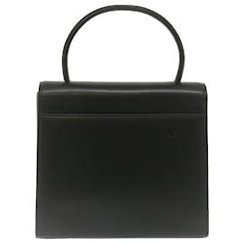 Givenchy-GIVENCHY Hand Bag Leather 2Way Shoulder Bag Black Auth am2318g-Black