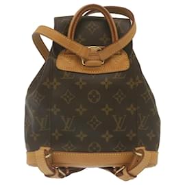 Louis Vuitton-LOUIS VUITTON Monogram Montsouris PM Backpack M51137 LV Auth hs791 am2321g-Other