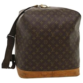 Louis Vuitton-LOUIS VUITTON Monogram Sac Marine Shoulder Bag M41235 LV Auth am2374g-Monogram
