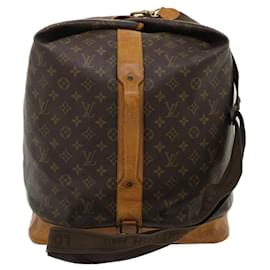 Louis Vuitton-LOUIS VUITTON Monogram Sac Marine Shoulder Bag M41235 LV Auth am2374g-Monogram