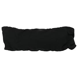 Prada-PRADA Waist Bag Pouch Nylon Black Auth am2400g-Black