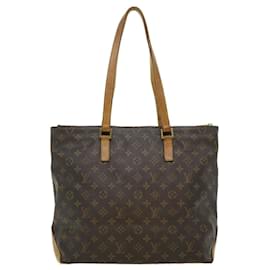 Louis Vuitton-LOUIS VUITTON Monogram Cabas Mezzo Tote Bag M51151 LV Auth hs1176-Other