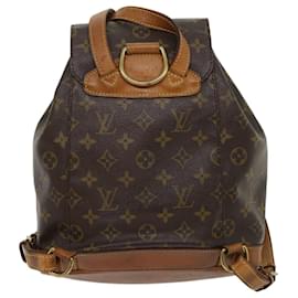 Louis Vuitton-LOUIS VUITTON Monogram Montsouris MM Backpack M51136 LV Auth jk2415-Other