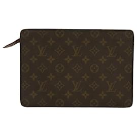 Louis Vuitton-LOUIS VUITTON Monogram Pochette Homme Clutch Bag M51795 LV Auth tp360-Other