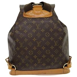 Louis Vuitton-LOUIS VUITTON Monogram Montsouris GM Backpack M51135 LV Auth jk2413-Other